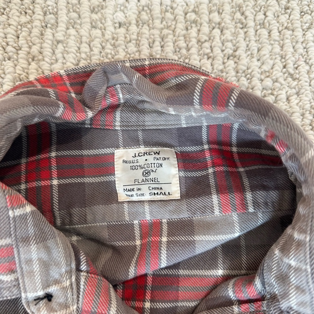 J Crew Flannel size S